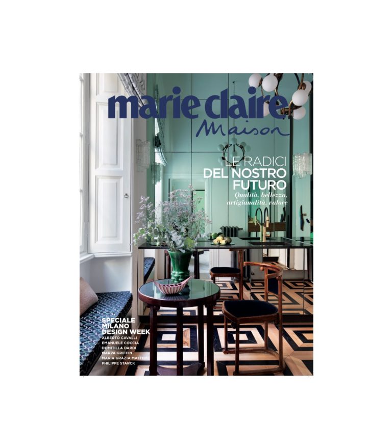 Marie Claire Maison: magazine cover with a green interior