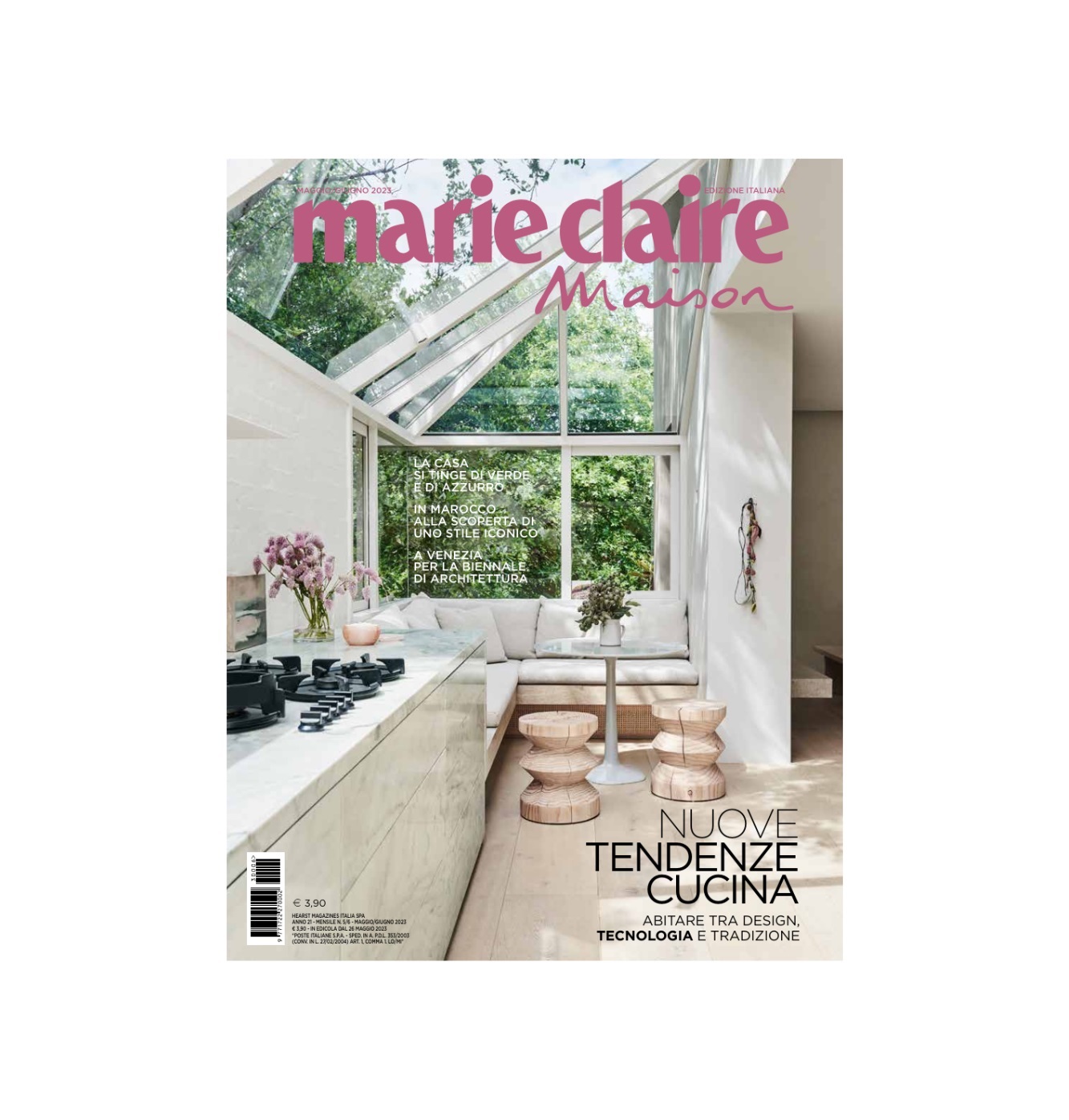 Marie Claire Maison: magazine cover on new kitchen trends