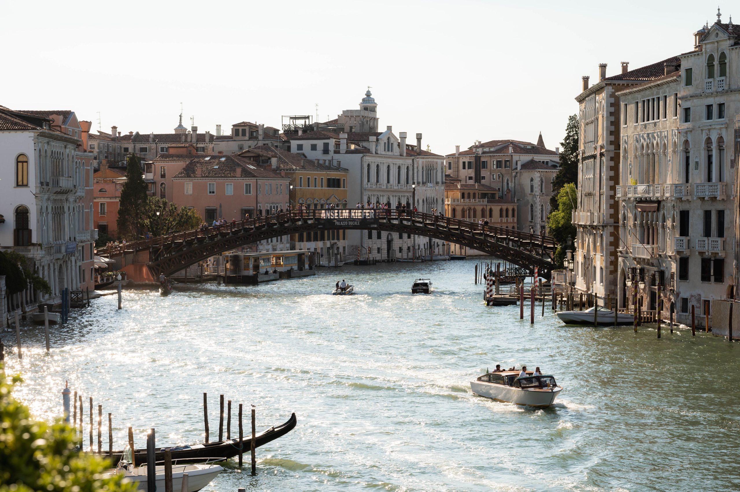 Our Common Future, Guggenheim: view of the Grand Canal and the Accademia bridge