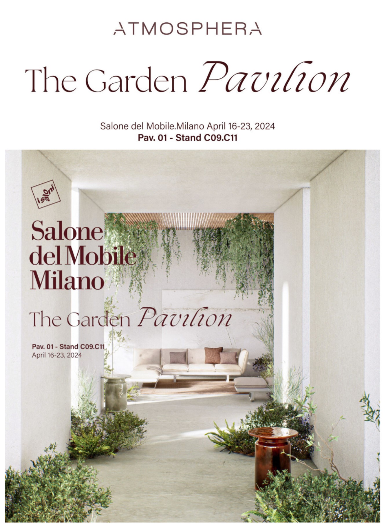 Atmosphera: The Garden Pavilion at Salone del Mobile Milano 2024
