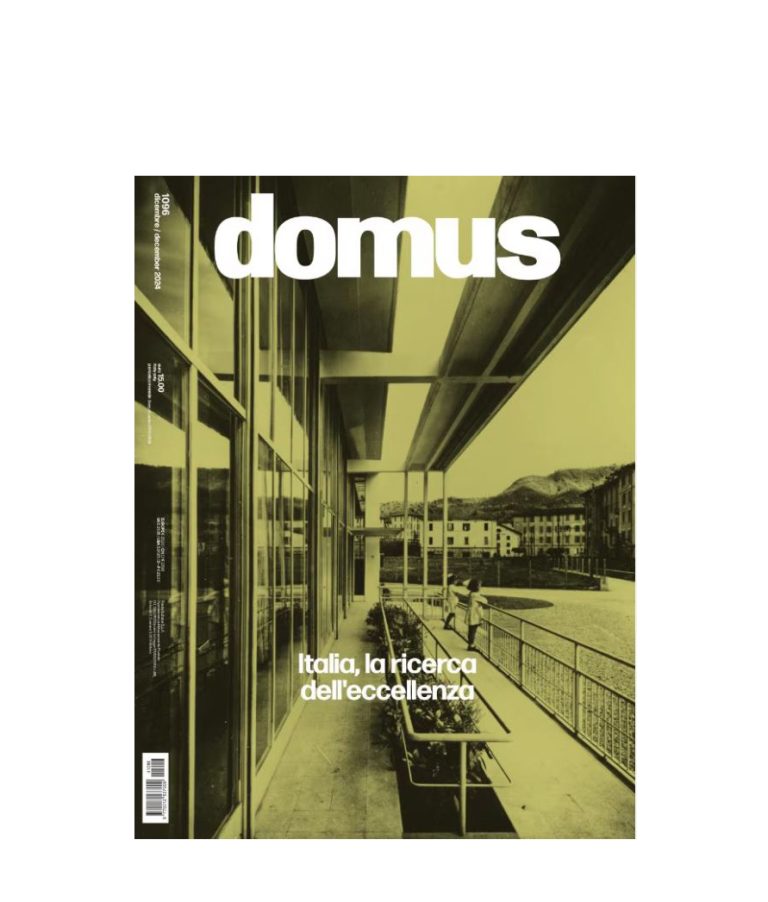 Domus 1096: cover, Inside Milan's Creative Spaces featuring Studio Elena Pelosi