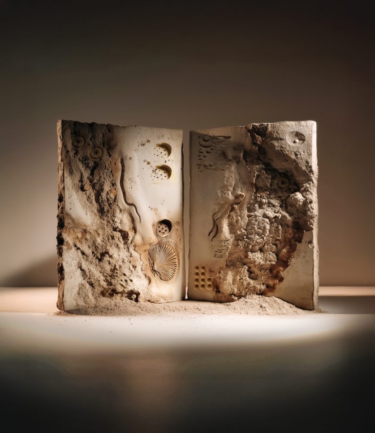 The Code of Sisyphus, tavole in ceramica di Elena Pelosi